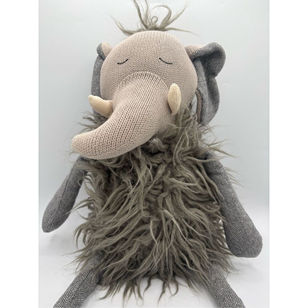 Wooly Elephant Plush from Restoration Hardware, size Large
